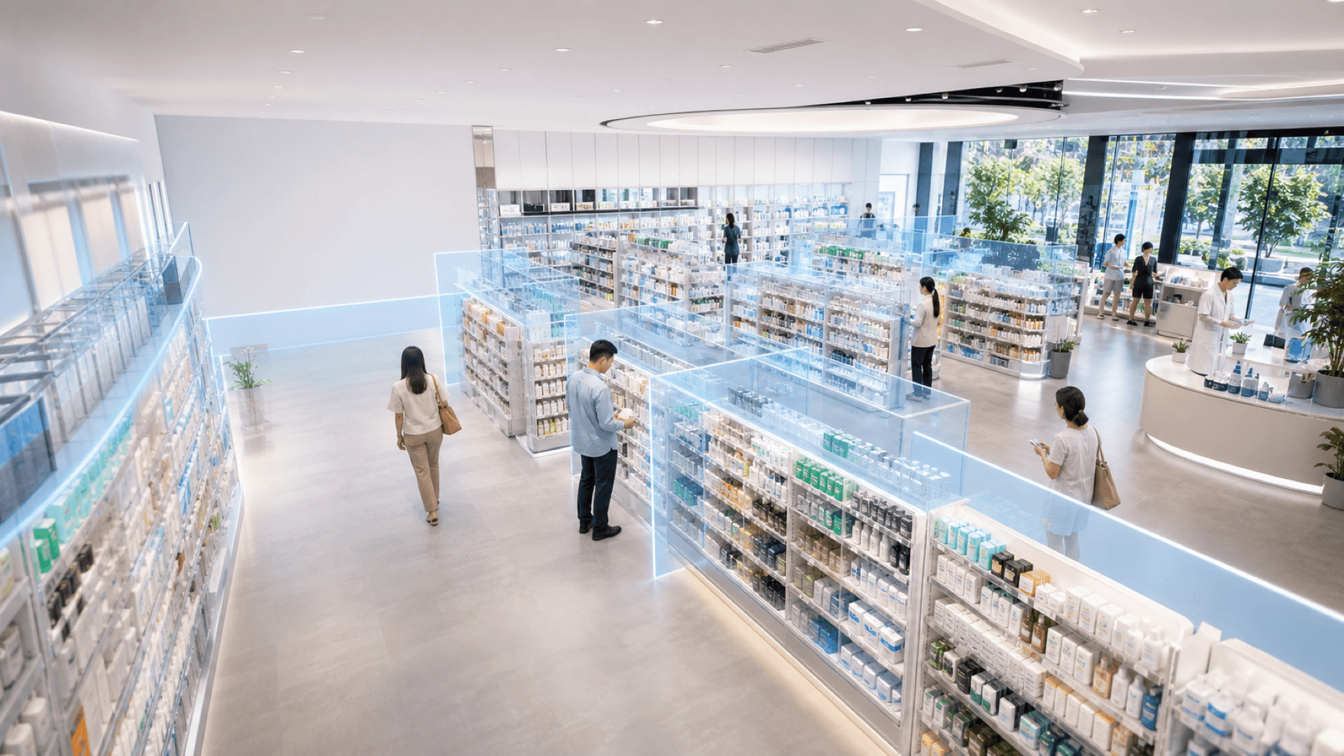 Store heatmap analysis showing shopper movement zones and dwell time analytics in a Singapore retail store.